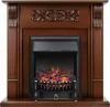 Каминокомплект Royal Flame Venice махагон коричневый антик c очагом Fobos FX Black