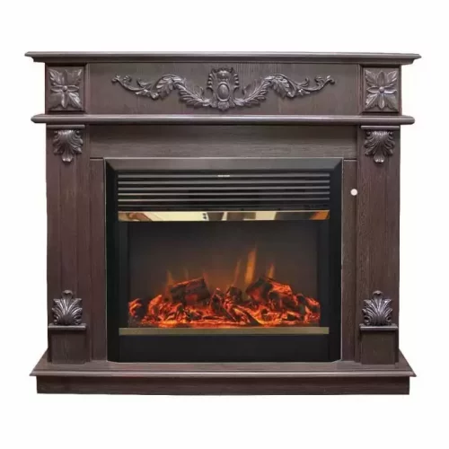 Каминокомплект RealFlame Philadelphia 25,5/26 DN с очагом MoonBlaze LUX Brass