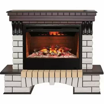 Каминокомплект RealFlame Country 26 AO с очагом 3D Helios 26