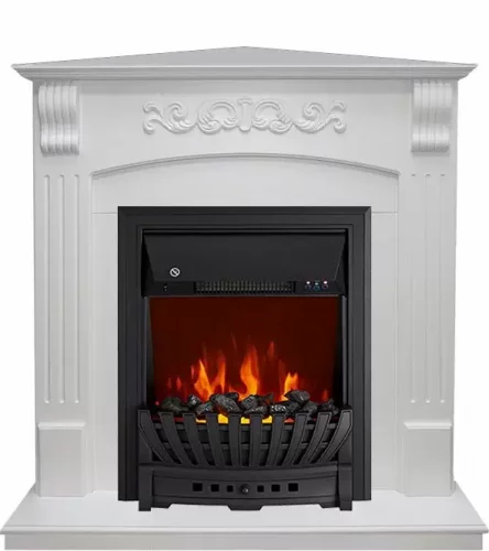 Каминокомплект Royal Flame Sorrento угловой c очагом Aspen Black