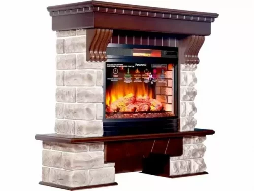 Каминокомплект Interflame Exter Kavkaz под очаг Panoramic 06 25 LED FX