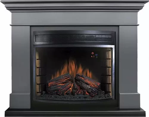 Каминокомплект Royal Flame California серый графит с очагом Dioramic 28 LED FX