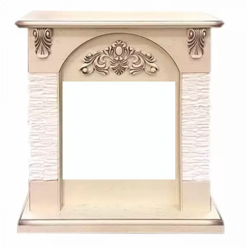 Портал Royal Flame Chester сланец мелкий белый
