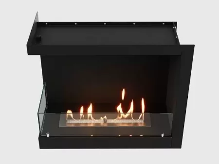 Встроенный биокамин Lux Fire Угловой 755 М