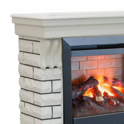 Каминокомплект RealFlame Country 26 WT с очагом 3D Helios 26