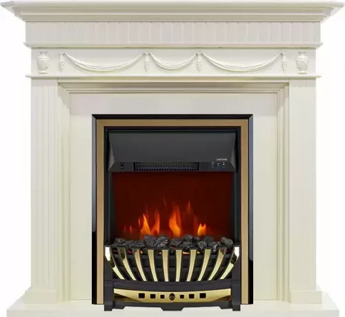 Каминокомплект Royal Flame Corfu c очагом Aspen Brass