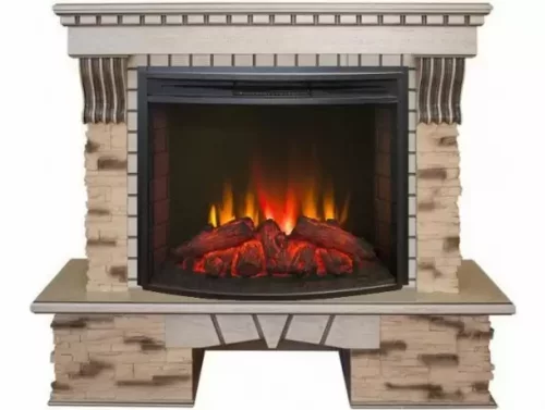 Каминокомплект RealFlame Sorento 25,5 с очагом Evrika 25,5 LED