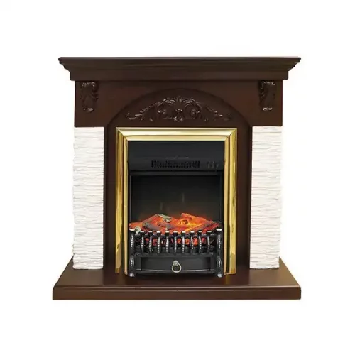 Портал Royal Flame Bern Classic мелкий сланец белый