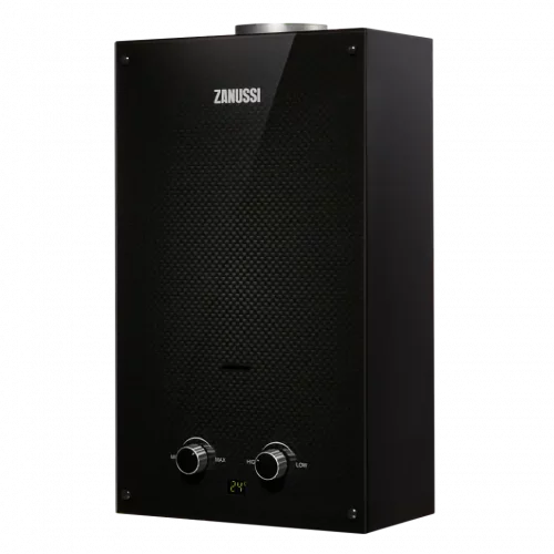 Газовый проточный водонагреватель Zanussi GWH 10 Fonte Glass Carbon