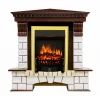 Каминокомплект Royal Flame Pierre Luxe угловой с очагом Fobos FX Brass