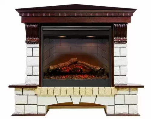 Каминокомплект Dimplex Pierre Luxe универсальный угловой с очагом Symphony 2608