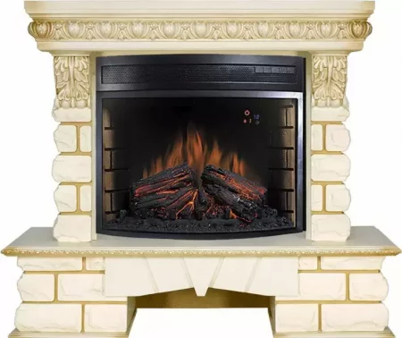 Каминокомплект Royal Flame Pierre Luxe Lord c очагом Dioramic 28 LED FX