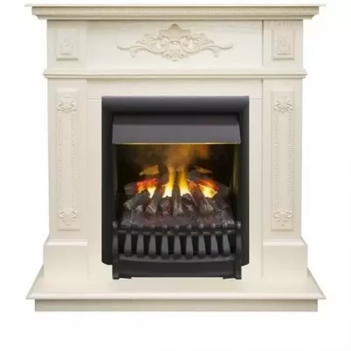 Каминокомплект RealFlame Lilian STD/EUG WT с очагом 3D Oregan