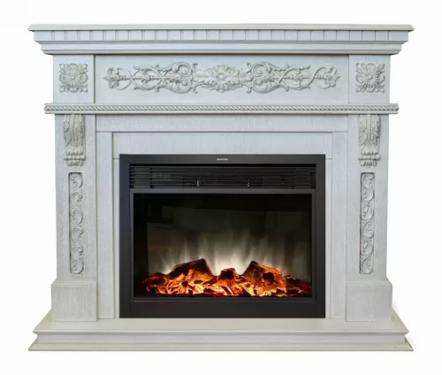 Каминокомплект RealFlame Estella 25,5/26 WT с очагом MoonBlaze LUX Black