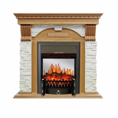Каминокомплект Royal Flame Dublin с очагом Fobos FX M Black