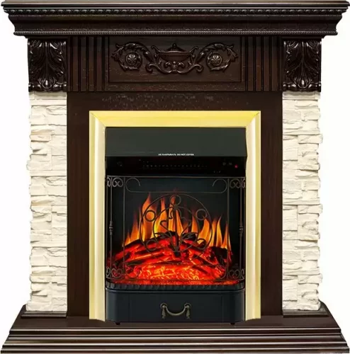 Каминокомплект Royal Flame Luxemburg с очагом Majestic FX Brass