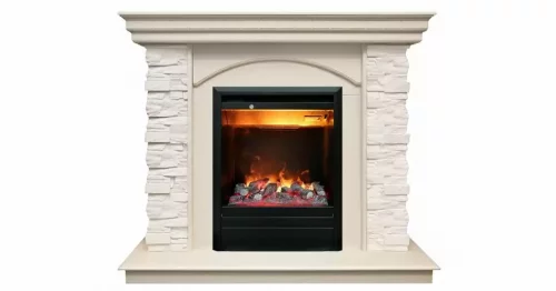 Каминокомплект RealFlame Elford STD/EUG/25'5/HL WT с очагом 3D Olympic