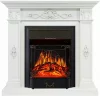 Каминокомплект Royal Flame Derby белый дуб с очагом Majestic FX Black