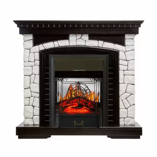Каминокомплект Royal Flame Glasgow с очагом Majestic FX M Black