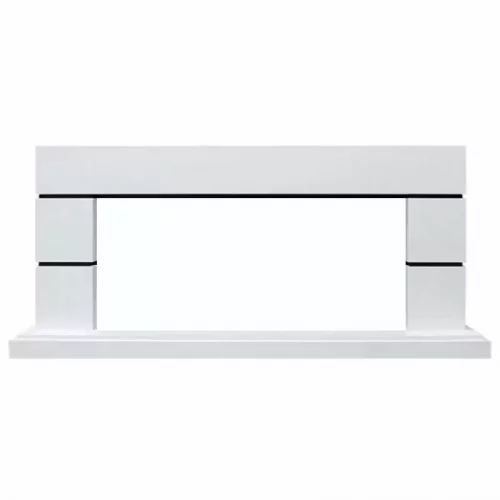 Портал Interflame Норд белый под очаг FreeSpace 50 LED FX QZ
