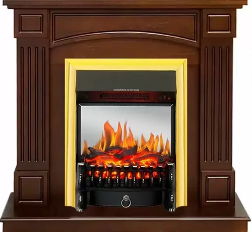 Каминокомплект Royal Flame Boston c очагом Fobos FX M Brass