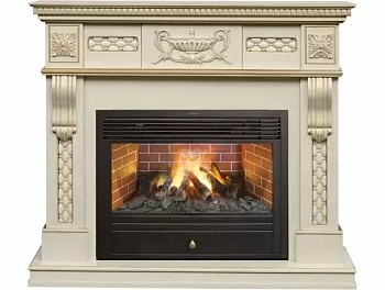 Каминокомплект RealFlame Corsica Lux 26 с очагом 3D Novara