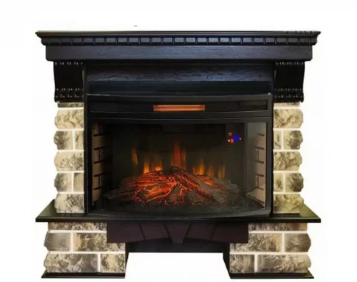 Каминокомплект RealFlame Kansas 33 AO с очагом Firespace 33W S IR