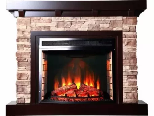 Каминокомплект Interflame Flagstone под очаг Panoramic 28 LED FX
