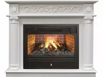 Каминокомплект RealFlame Attica 25,5 с очагом 3D Novara