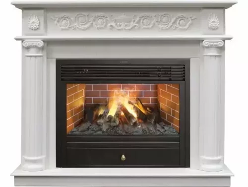 Каминокомплект RealFlame Attica 25,5 с очагом 3D Novara