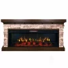 Каминокомплект Interflame Флегстоун с очагом FreeSpace 50 LED FX QZ