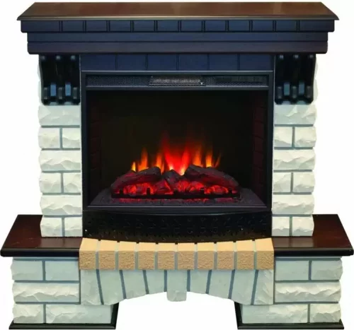 Каминокомплект RealFlame Country 25/25,5 AO с очагом Sparta 25,5 LED