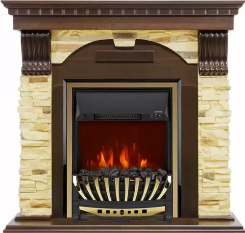 Каминокомплект Royal Flame Dublin с очагом Aspen Brass