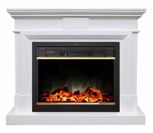 Каминокомплект RealFlame Marco 26 с очагом Moonblaze Lux Brass