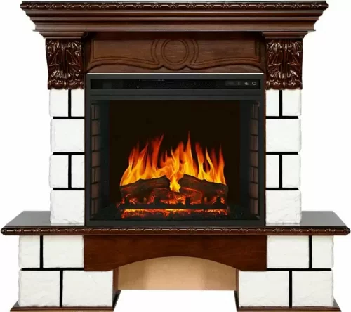 Каминокомплект Royal Flame Pierre Luxe c очагом Vision 23 EF LED FX