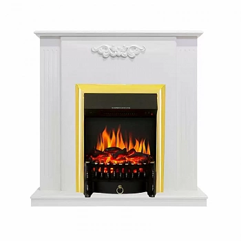 Каминокомплект Royal Flame Capri c очагом Fobos FX Brass