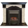 Каминокомплект RealFlame Dublin LUX  STD/EUG DN с очагом Fobos s Lux Black/Brass