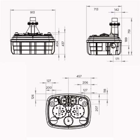 Канализационная установка SFA SANICUBIC 2 XL