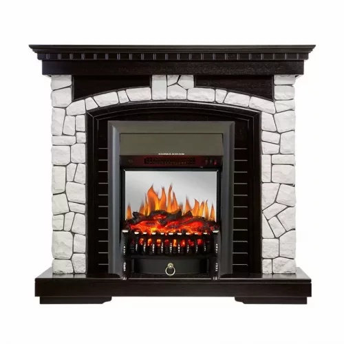 Каминокомплект Royal Flame Glasgow с очагом Fobos FX M Black