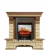 Каминокомплект Royal Flame Pierre Luxe шампань с очагом Fobos FX M Black