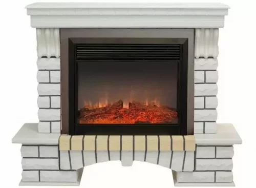 Каминокомплект RealFlame Country 26 WT с очагом Moonblaze Deluxe