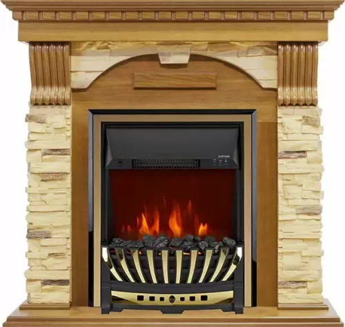 Каминокомплект Royal Flame Dublin с очагом Aspen Brass