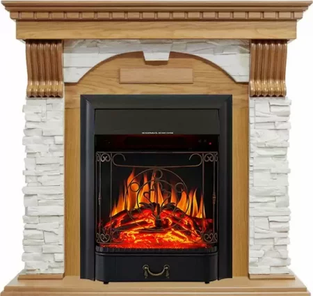 Каминокомплект Royal Flame Dublin с очагом Majestic FX Black