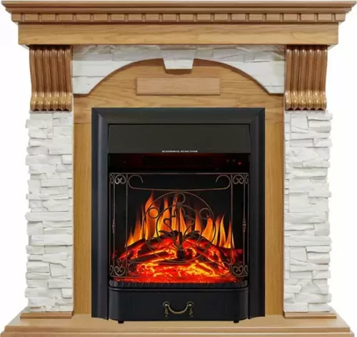 Каминокомплект Royal Flame Dublin с очагом Majestic FX Black