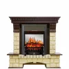 Каминокомплект Royal Flame Pierre Luxe шампань с очагом Fobos FX M Black