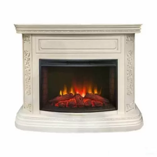 Каминокомплект RealFlame Bella 25/25,5 WT с очагом Evrika 25,5 LED