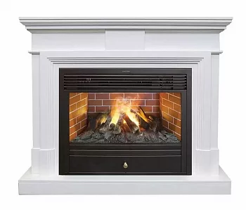 Каминокомплект RealFlame Marco 26 WT с очагом 3D Novara