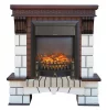 Каминокомплект RealFlame Stone new STD/EUG AO (DN) с очагом Fobos s Lux Black/Brass