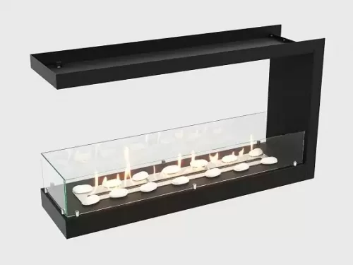 Встроенный биокамин Lux Fire Торцевой 1155 М ВБКТ-1155M