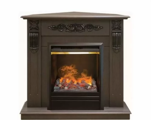 Каминокомплект RealFlame Dominica Corner STD/EUG DN с очагом 3D Olympic